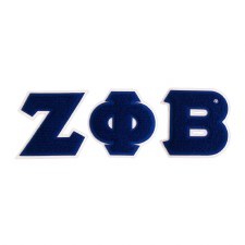 Zeta Phi Beta Chenille Letter Set