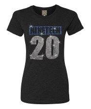 Zeta Phi Beta Nineteen 20 Bling Tee