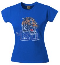 Tennessee State University Rhinestone Tiger Tee