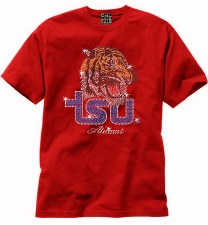 Tennessee State University Rhinestone Tiger Alumni Tee