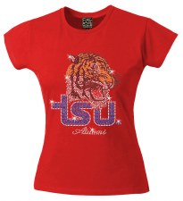 Tennessee State University Rhinestone Tiger Alumni Tee