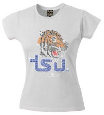 Tennessee State University Rhinestone Tiger Alumni Tee