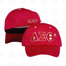 Delta Sigma Theta Letters & Year Mesh Cap