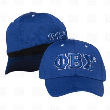 Phi Beta Sigma 3D Ltrs & Year Mesh Cap