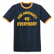 Fisk University vs Everybody Ringer T-Shirt