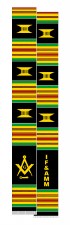 Mason Kente IF & AMM Kente Graduation Stole