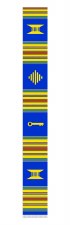 Plain Kente Stole - Symbols