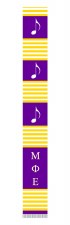 Mu Phi Epsilon Kente Stole