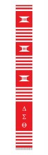 Delta Sigma Theta Kente Stole