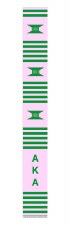 Alpha Kappa Alpha Kente Stole