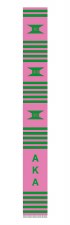 Alpha Kappa Alpha Kente Stole