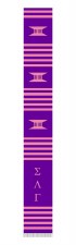 Sigma Lambda Gamm Kente Stole