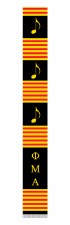 Phi Mu Alpha Kente Stole