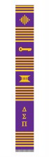 Delta Sigma Pi Kente Stole