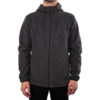 brushed fleece hoodie
