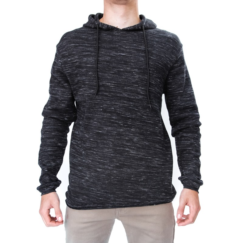 black heather hoodie