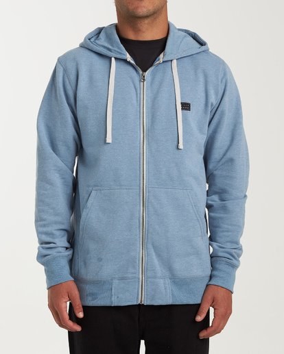 powder blue hoodie