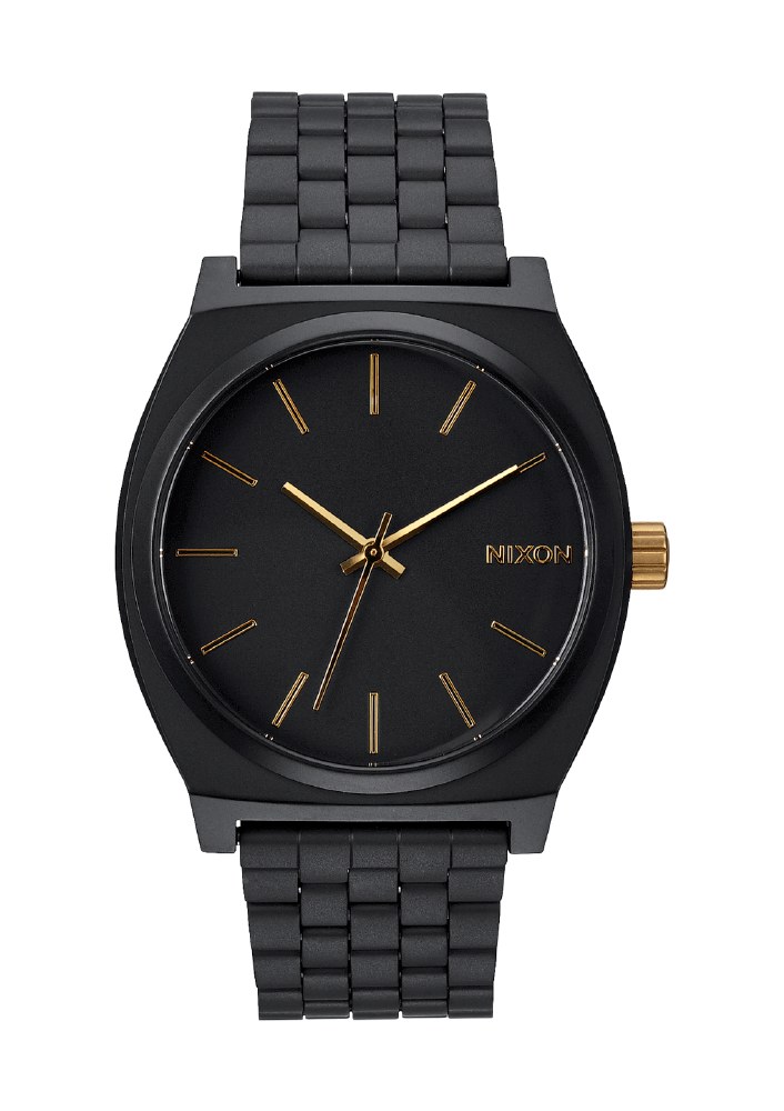 nixon minimal the time teller 100m stainless steel japan movement