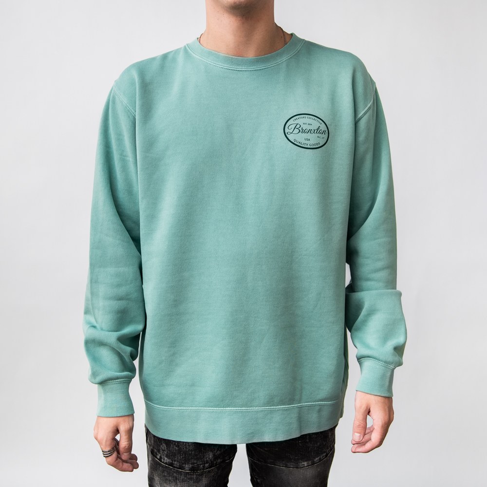 pigment dyed crewneck sweatshirt