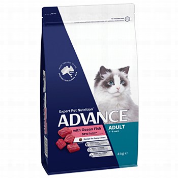Advance Adult Cat Ocean Fish 4kg Dry Cat Food