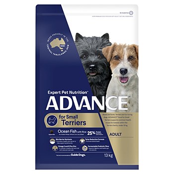 Advance for Small Terriers Ocean Fish with Rice 13kg Dry Dog Food