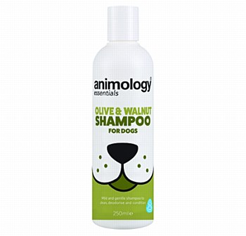 Animology Essentials Olive &amp; Walnut Dog Shampoo 250ml