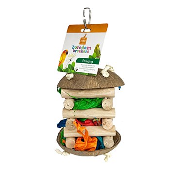 Allpet Foraging Hut Bird Toy