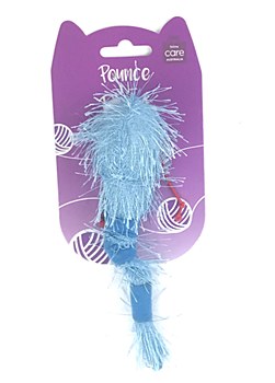 Allpet Pounce n Play Vibrating Worm Blue Cat Toy
