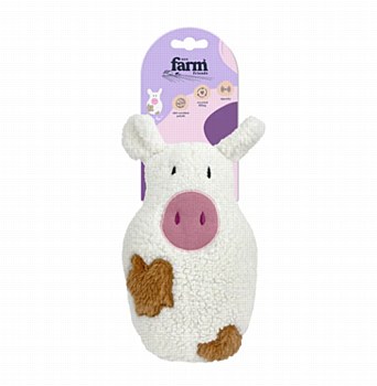 Allpet Eco Farm Friends Maisy Moo Dog Toy
