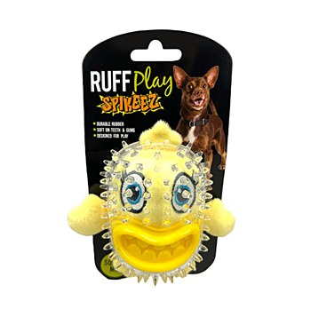 Ruff Play Spikeez Big Teeth Chicken Dog Toy