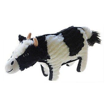 Ruff Play Tuff Cow Plush Dog Toy