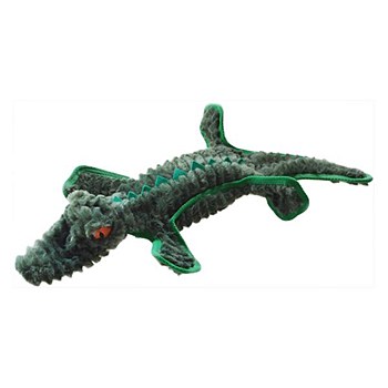 Ruff Play Tuff Crocodile Plush Dog Toy