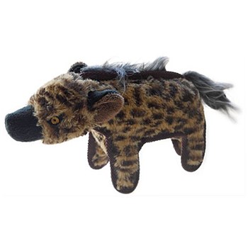 Ruff Play Tuff Hyena Plush Dog Toy