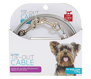Allpet Tie-Out Cable Light 3.5m for Dogs under 10kg