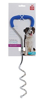 Allpet Tie-Out Metal Stake Spiral for Dogs under 45kg