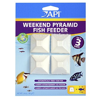API Weekend Pyramid Fish Feeder 4 x 3 Days