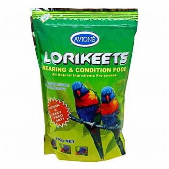 Avi One Lorikeets Dry Rearing &amp; Condition 2kg Bird Food