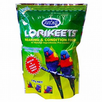 Avi One Lorikeets Dry Rearing &amp; Condition 1kg Bird Food