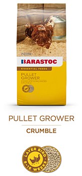 Barastoc Essential Feeds Pullet Grower 20kg Poultry Food