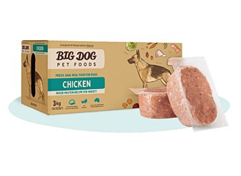 Big Dog Pet Foods Chicken Recipe for Dogs 3kg Wet Dog Food