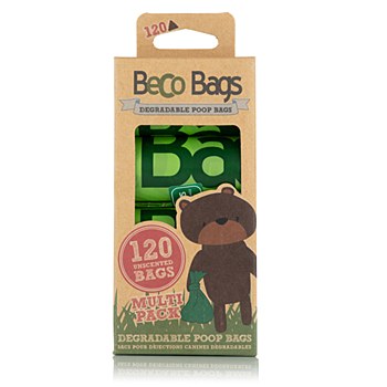 Beco Unscented Poop Bags (120 Pack)