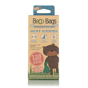 Beco Mint Scented Poop Bags (120 Pack)