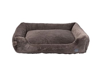 FuzzYard Dreameazzzy Lounger Truffle Small Dog Bed