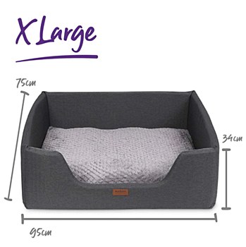 Kazoo Cave Plush Extra Large Dog Bed