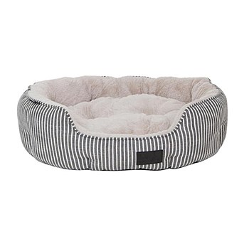 La Doggie Vita Hamptons Striped Shell Large Dog Bed