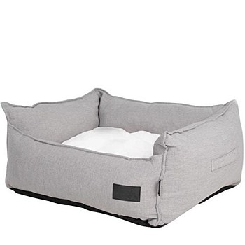 La Doggie Vita Linen Look Stone Small Dog Bed