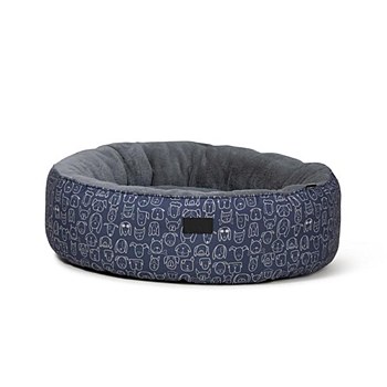 La Doggie Vita Round Indigo Medium Dog Bed