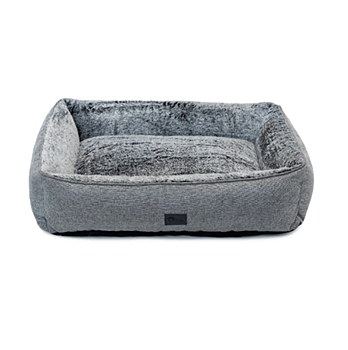 Superior Pet Goods Lounger Arctic Faux Fur Jumbo Dog Bed