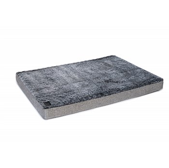 Superior Pet Goods Ortho Mat Arctic Faux Fur Jumbo Dog Bed