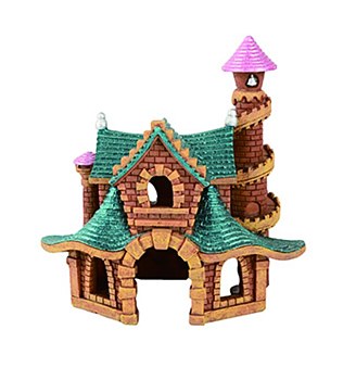 Bioscape Fish Tank Ornament Blue Peak Temple